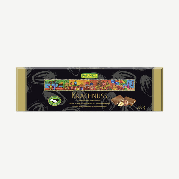 RAPUNZEL Bio Vollmilch Schokolade Krachnuss